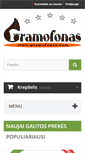 Mobile Screenshot of gramofonas.com